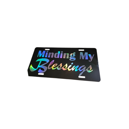 Minding My Blessings Plate